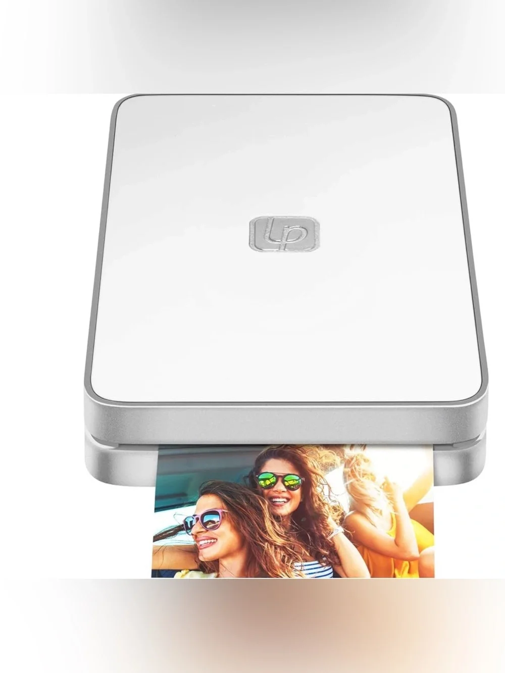 White Portable Photo & Video Printer for iPhone - Bluetooth Instant Prints